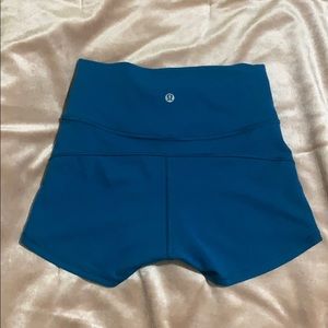 Blue Lululemon Shorts